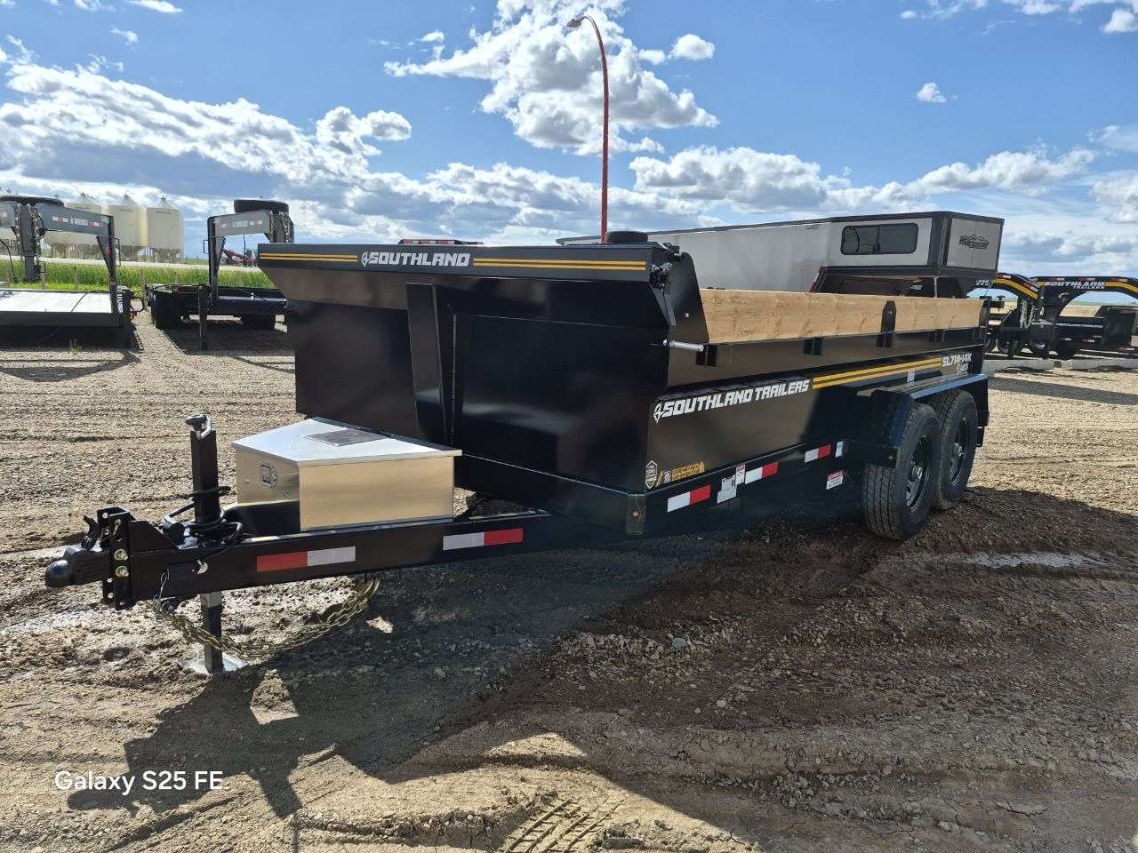 2026 Southland 7' x 14' Dump Tandem 7K Trailer