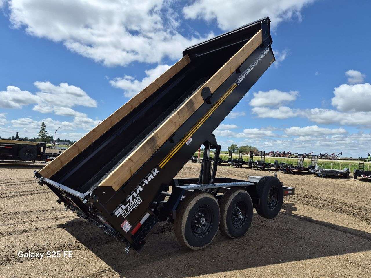 2026 Southland 7' x 14' Dump Tandem 7K Trailer