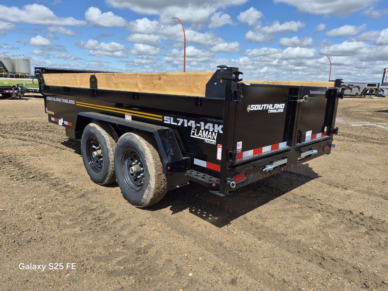 2026 Southland 7' x 14' Dump Tandem 7K Trailer