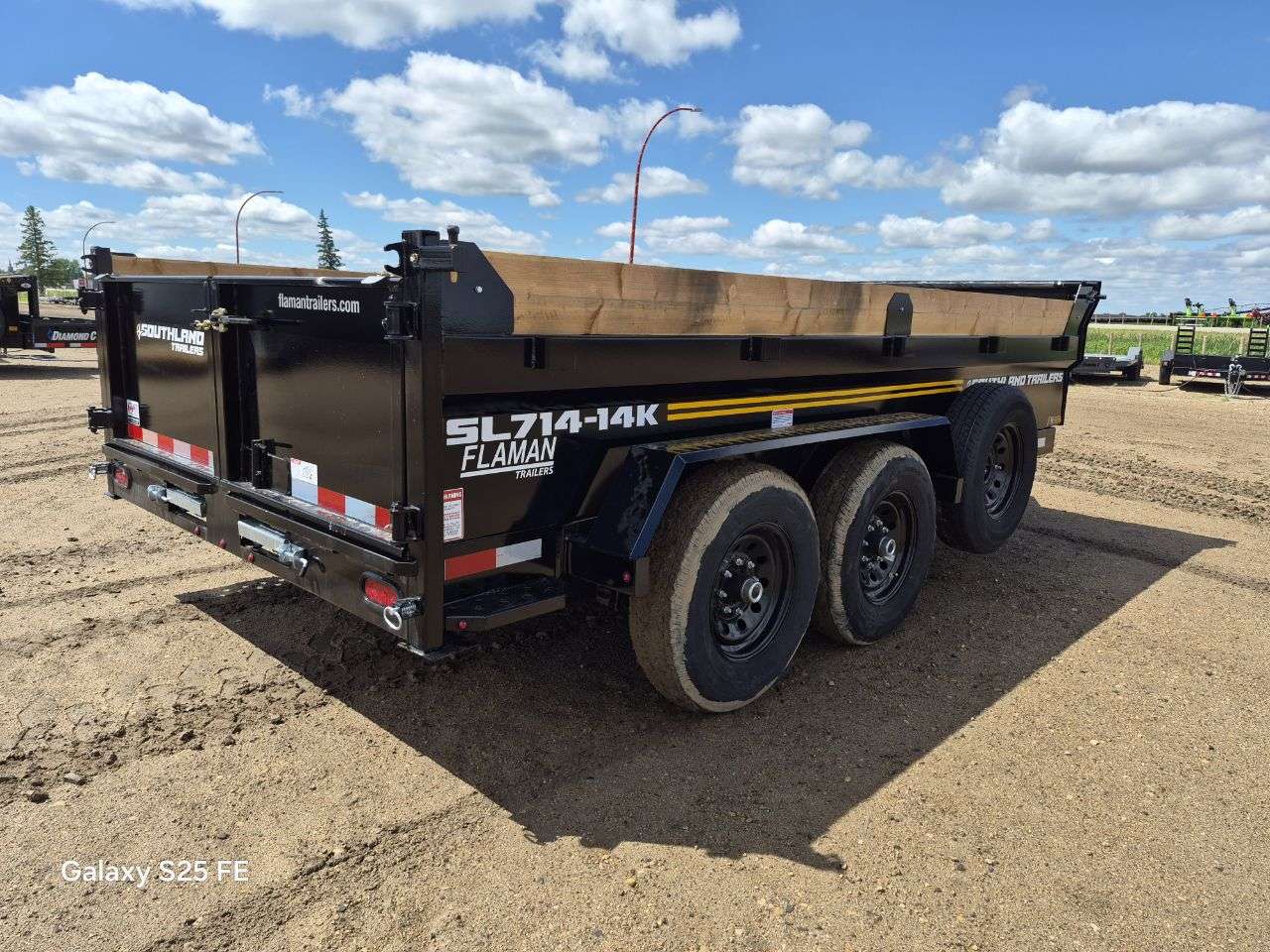 2026 Southland 7' x 14' Dump Tandem 7K Trailer