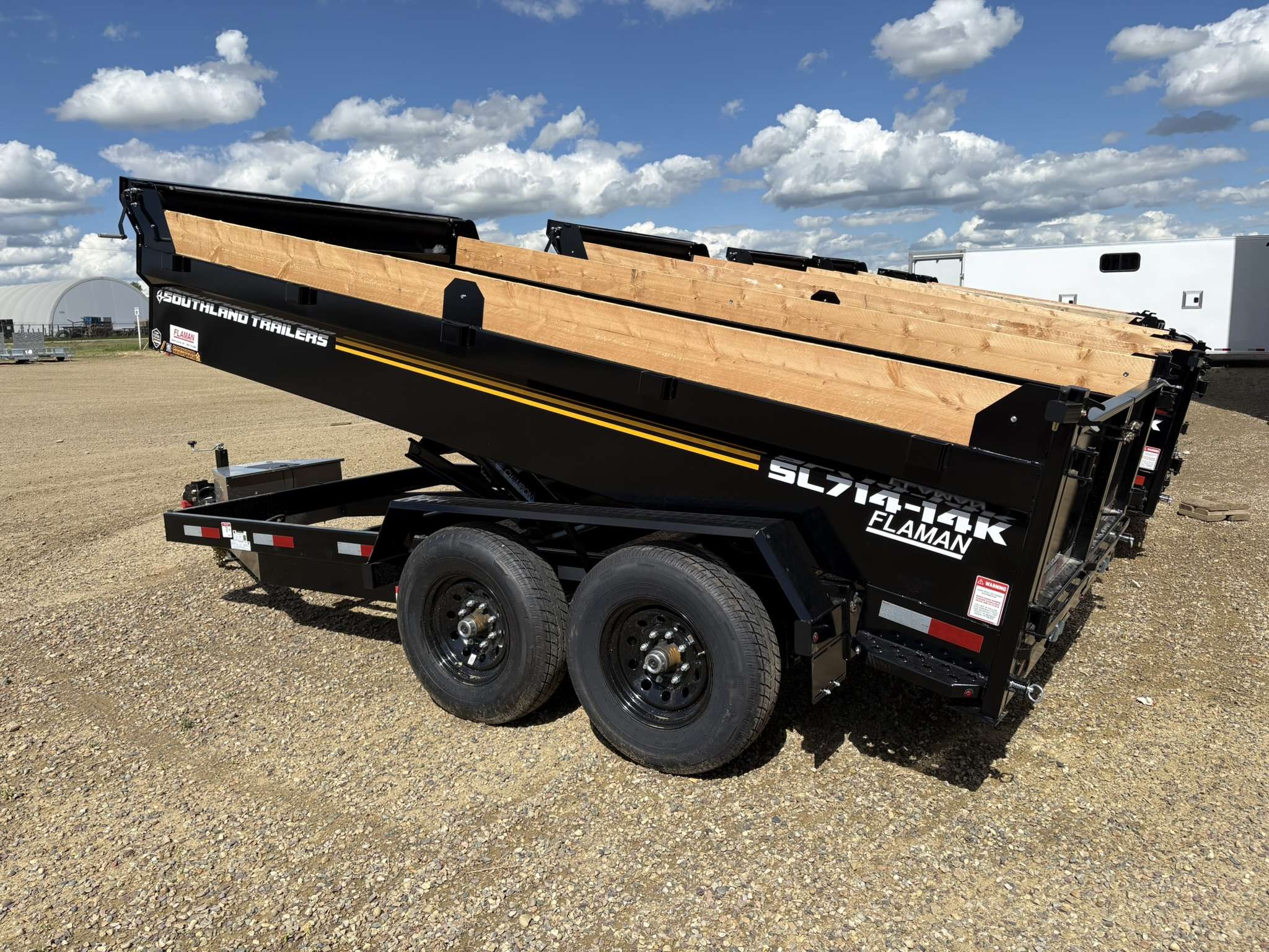 2026 Southland 7' x 14' Dump Tandem 7K Trailer