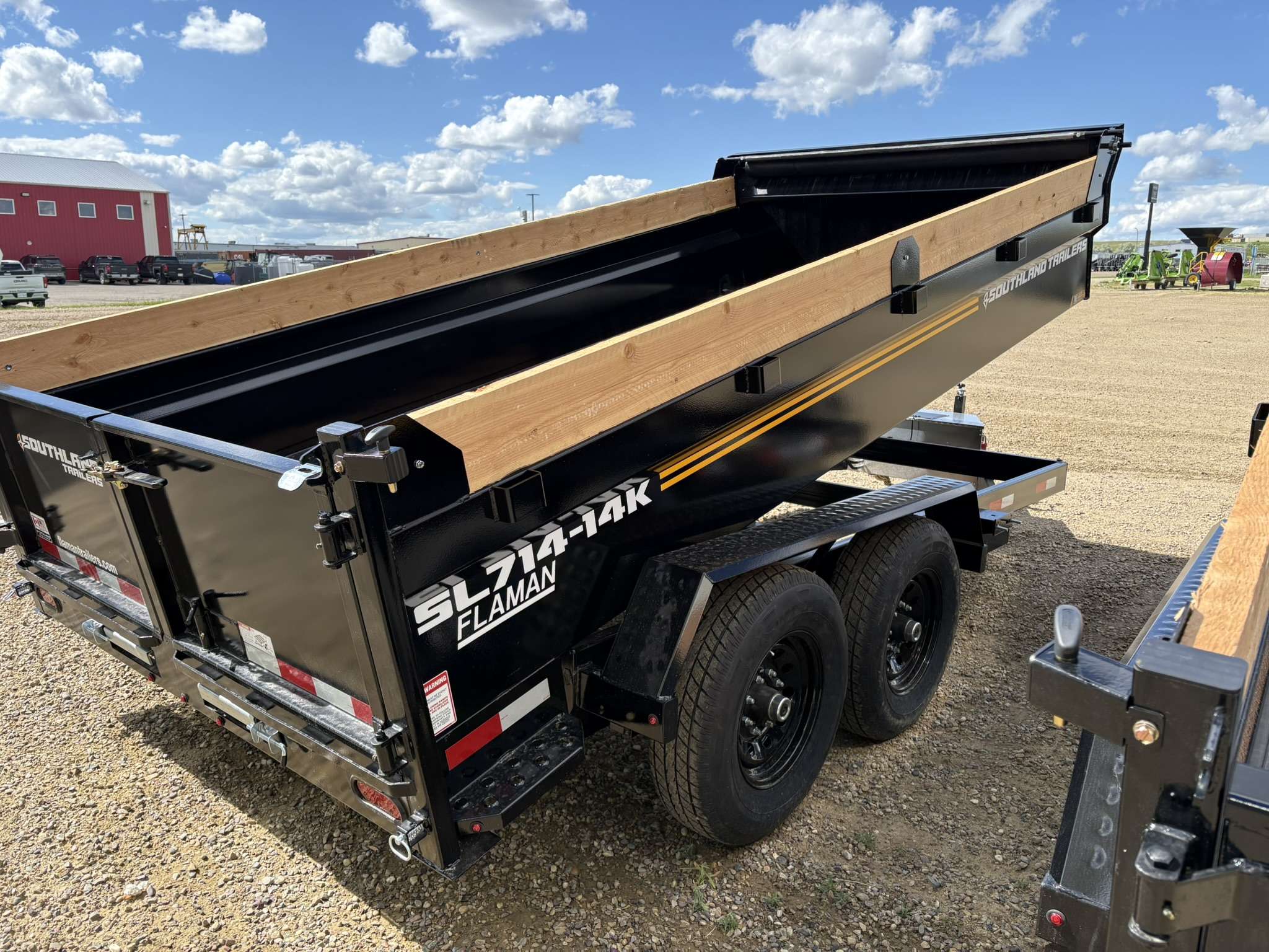 2026 Southland 7' x 14' Dump Tandem 7K Trailer