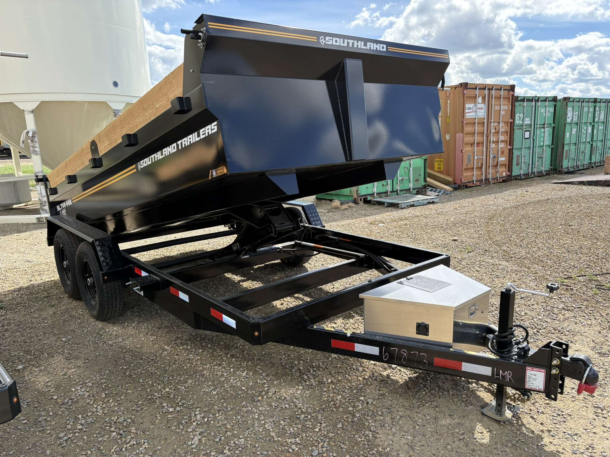 2026 Southland 7' x 14' Dump Tandem 7K Trailer