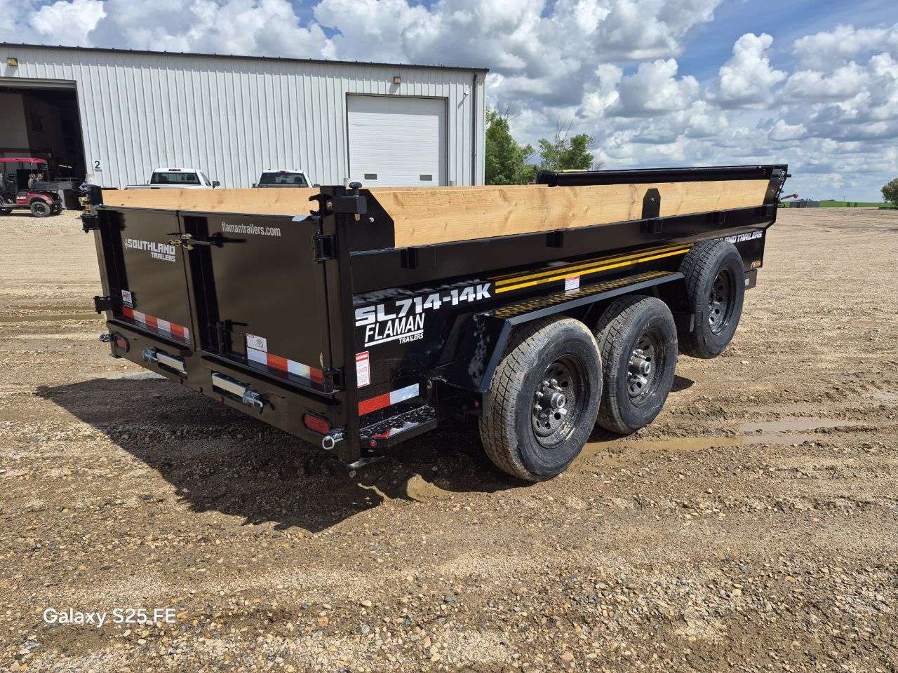 2026 Southland 7' x 14' Dump Tandem 7K Trailer