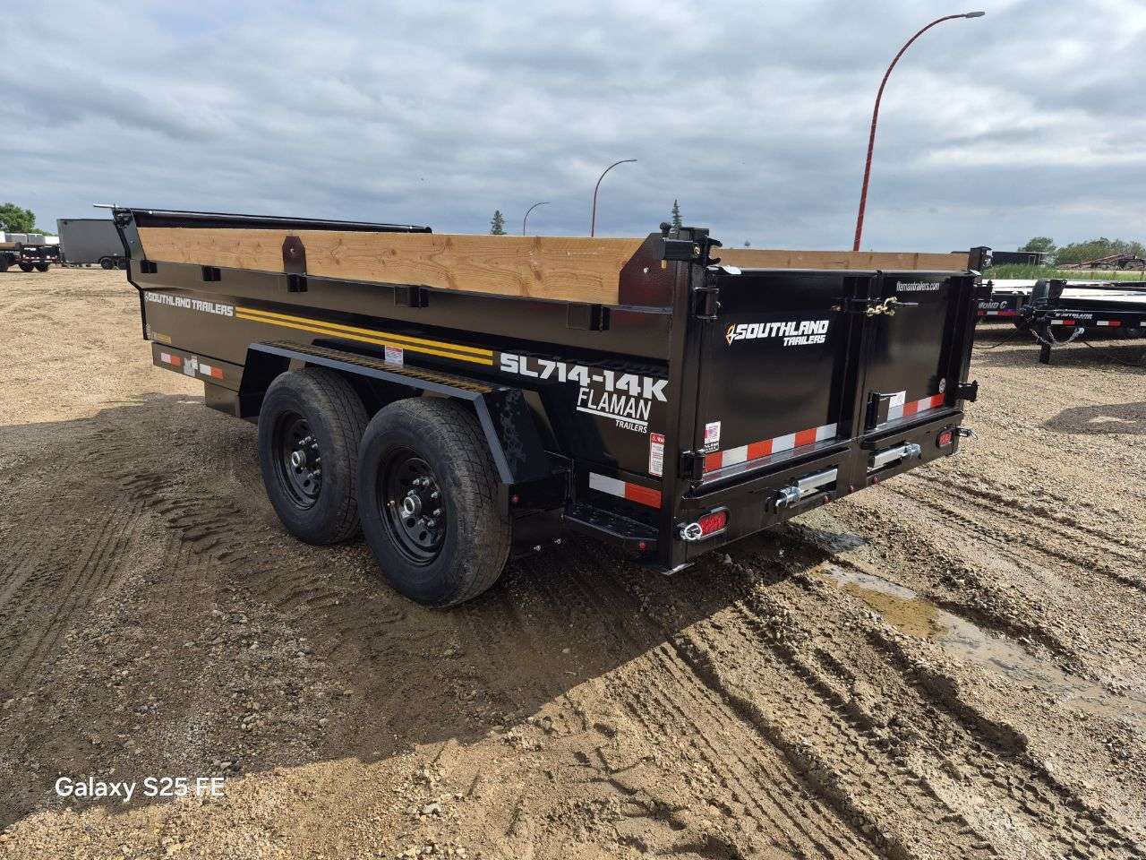 2026 Southland 7' x 14' Dump Tandem 7K Trailer