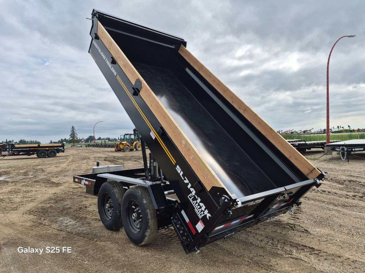 2026 Southland 7' x 14' Dump Tandem 7K Trailer