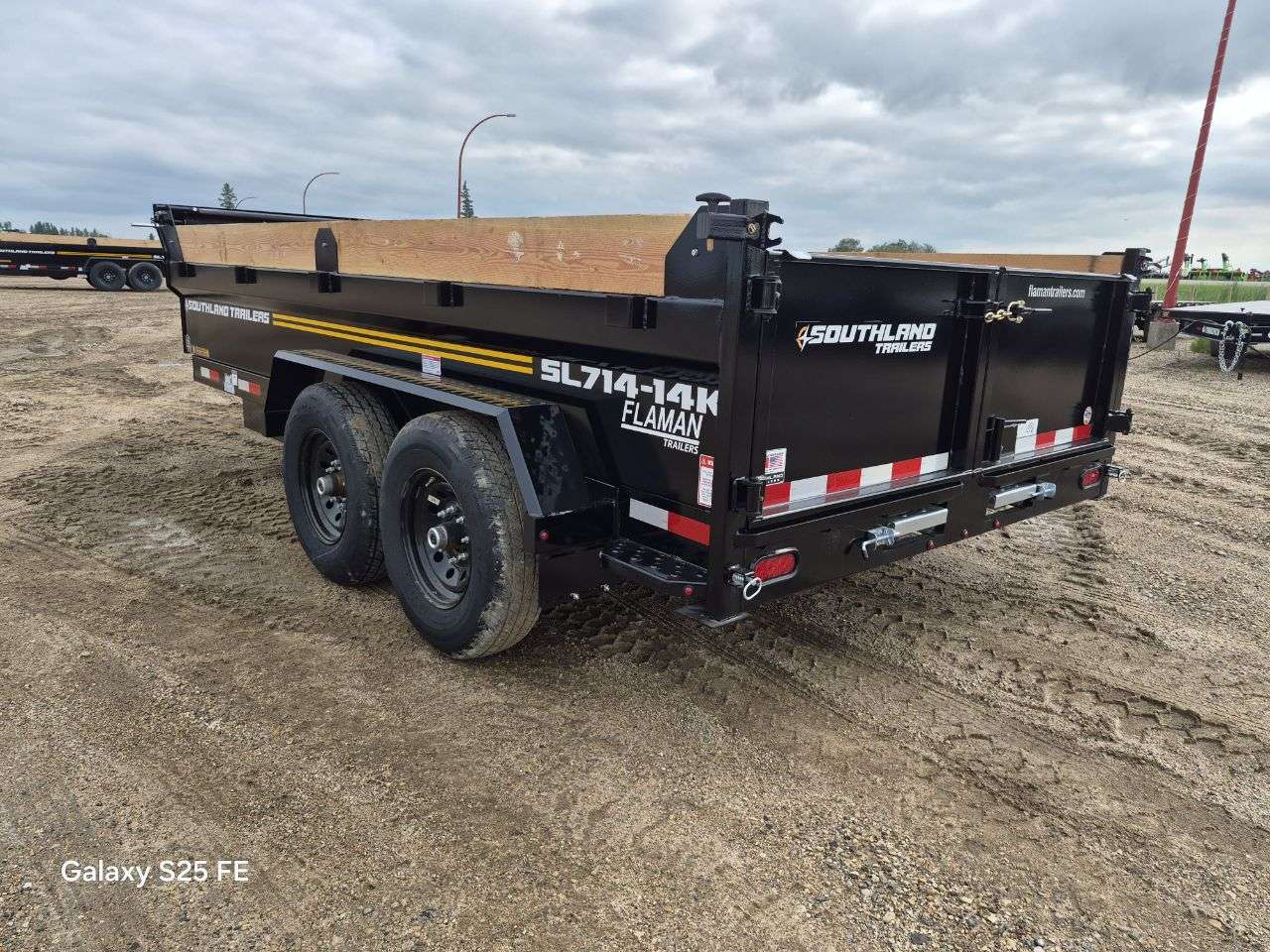 2026 Southland 7' x 14' Dump Tandem 7K Trailer