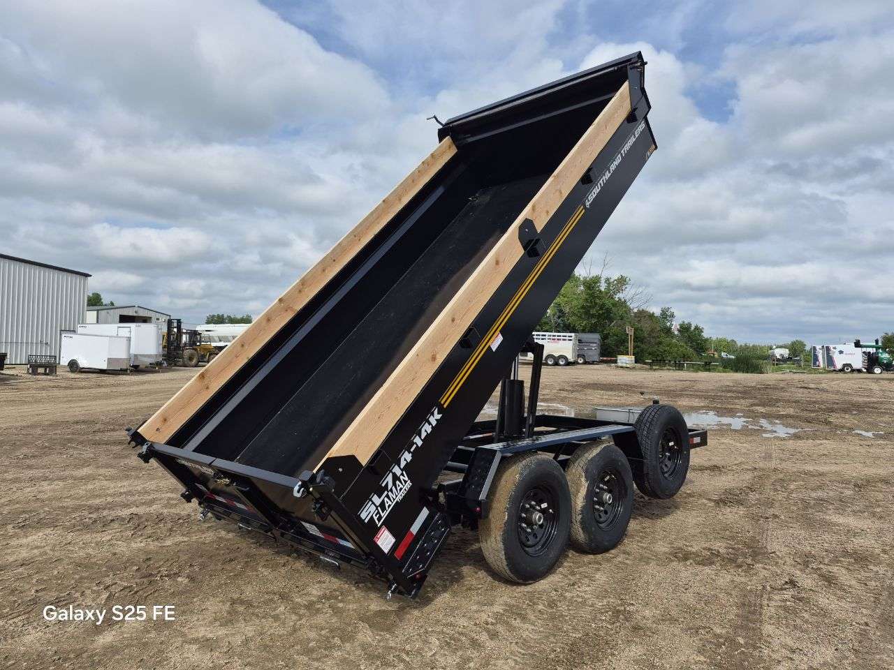 2026 Southland 7' x 14' Dump Tandem 7K Trailer