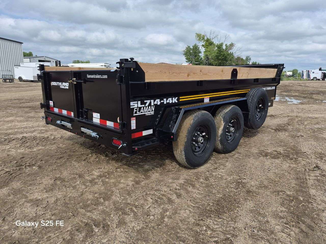 2026 Southland 7' x 14' Dump Tandem 7K Trailer