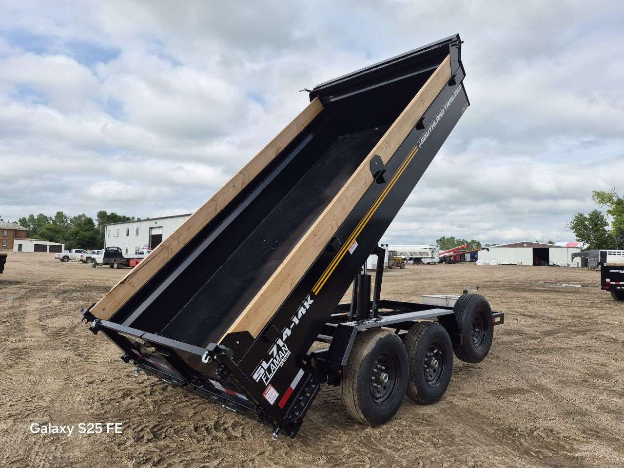 2026 Southland 7' x 14' Dump Tandem 7K Trailer