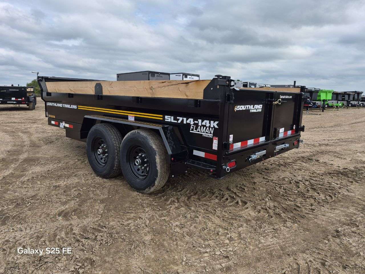 2026 Southland 7' x 14' Dump Tandem 7K Trailer