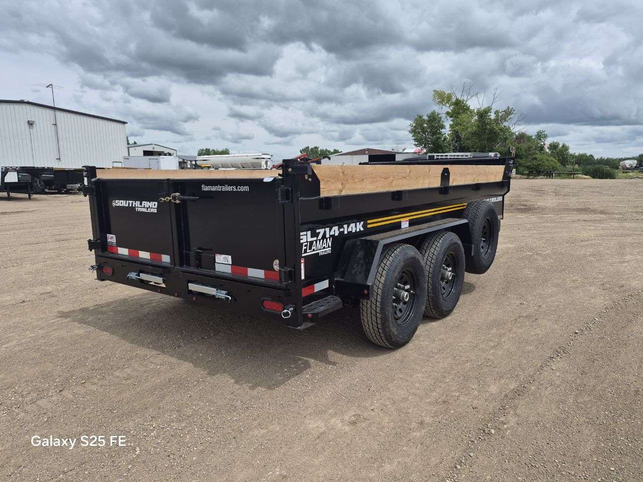 2026 Southland 7' x 14' Dump Tandem 7K Trailer