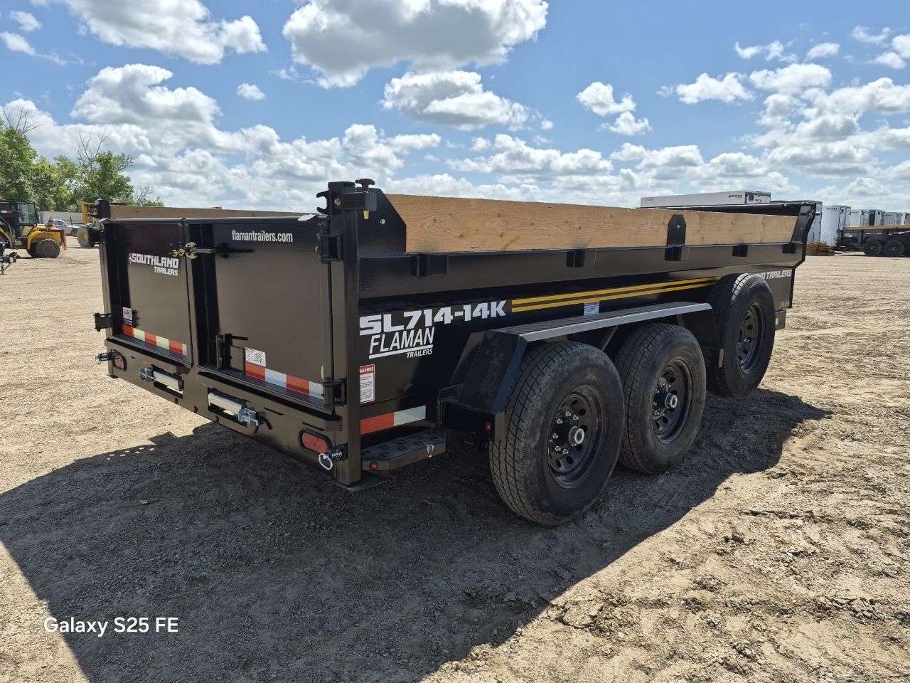 2026 Southland 7' x 14' Dump Tandem 7K Trailer