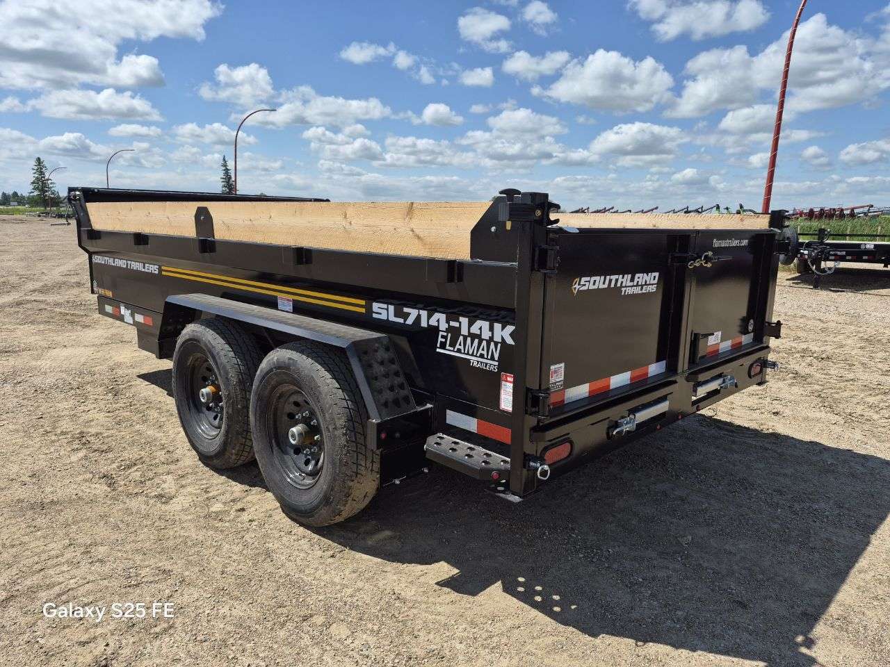 2026 Southland 7' x 14' Dump Tandem 7K Trailer