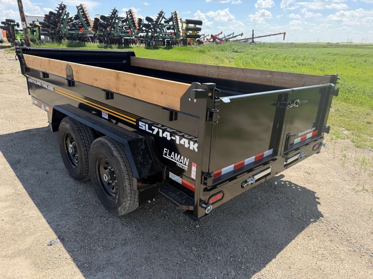 2026 Southland 7' x 14' Dump Tandem 7K Trailer