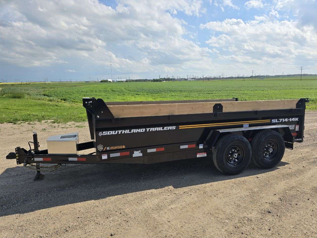 2026 Southland 7' x 14' Dump Tandem 7K Trailer