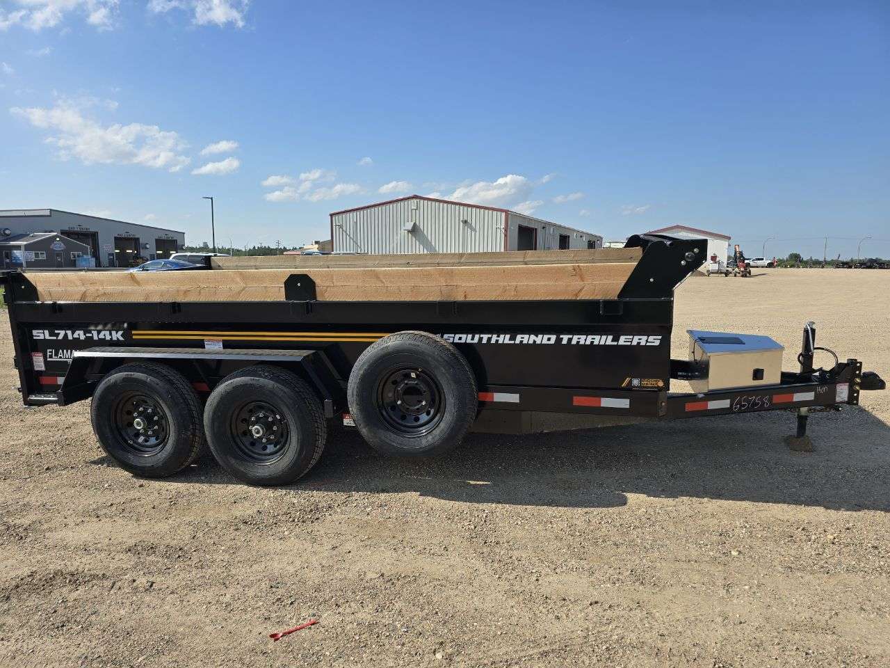 2026 Southland 7' x 14' Dump Tandem 7K Trailer