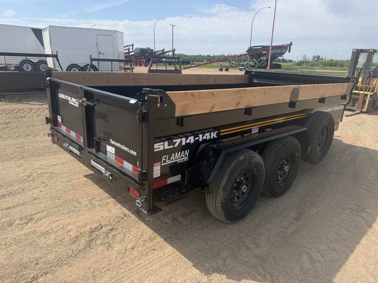 2026 Southland 7' x 14' Dump Tandem 7K Trailer