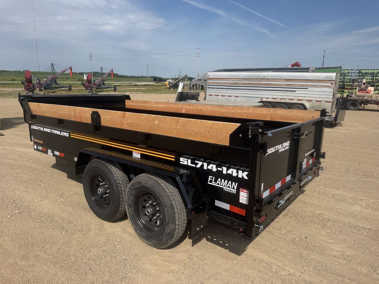 2026 Southland 7' x 14' Dump Tandem 7K Trailer