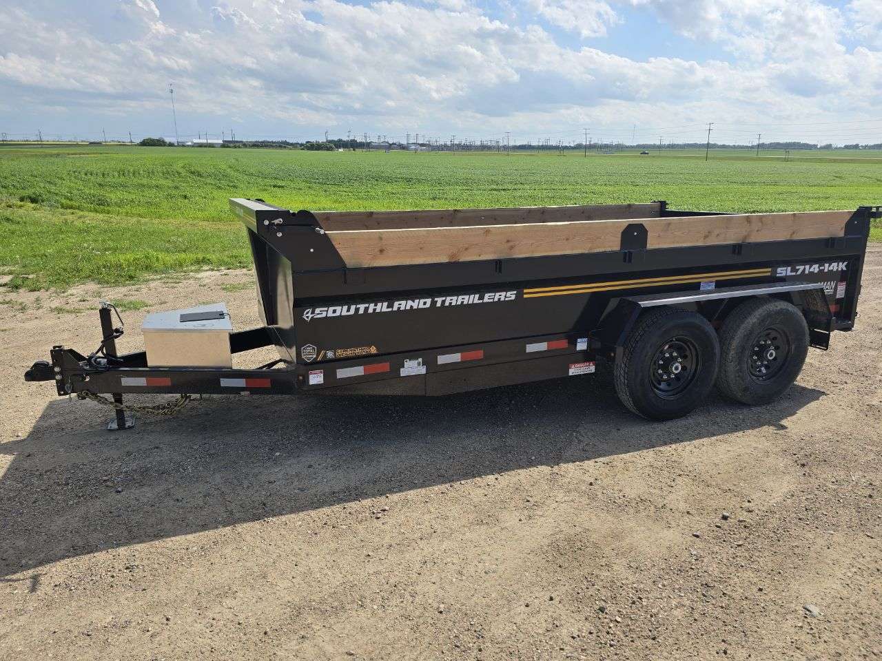 2026 Southland 7' x 14' Dump Tandem 7K Trailer