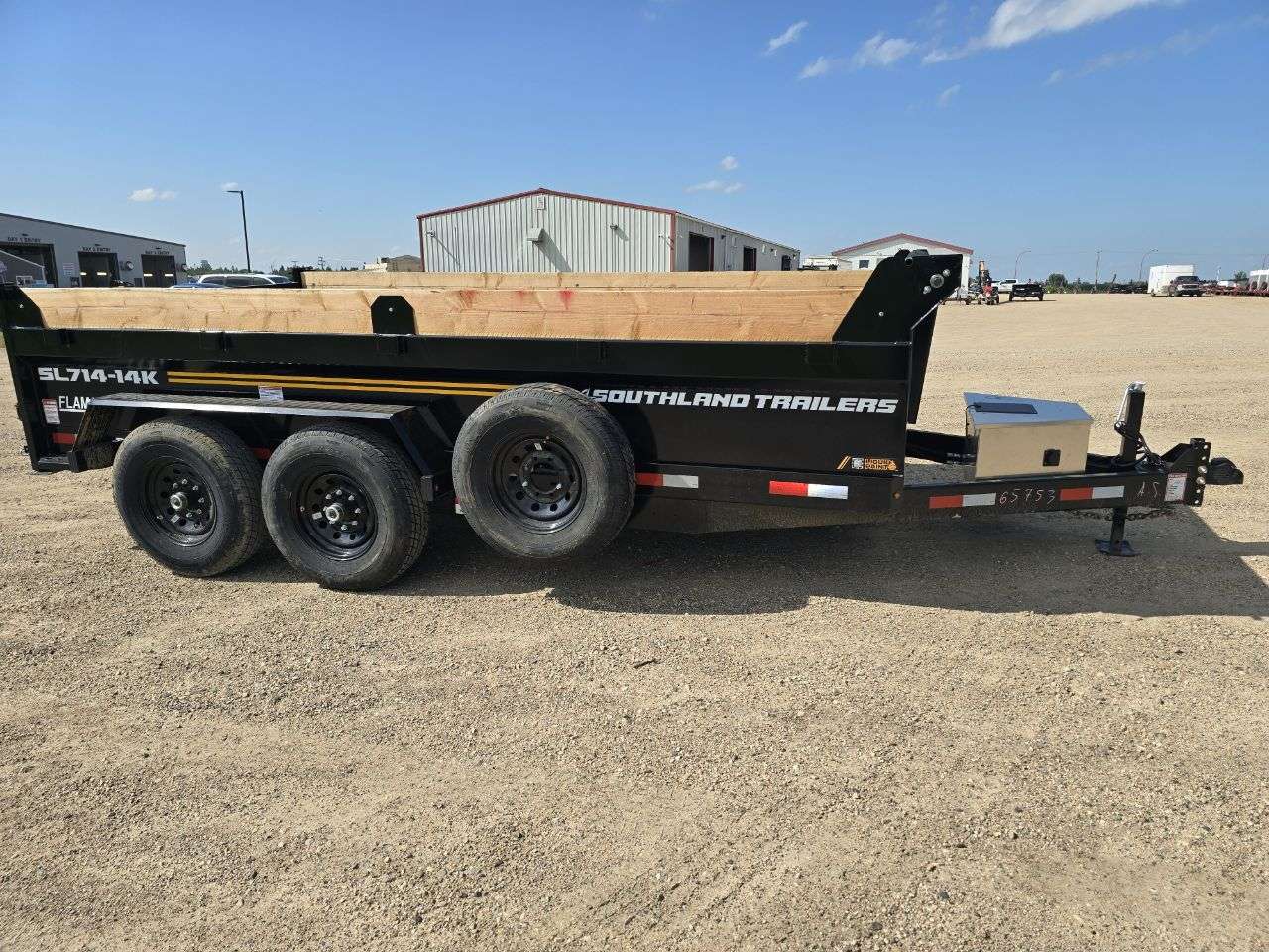 2026 Southland 7' x 14' Dump Tandem 7K Trailer