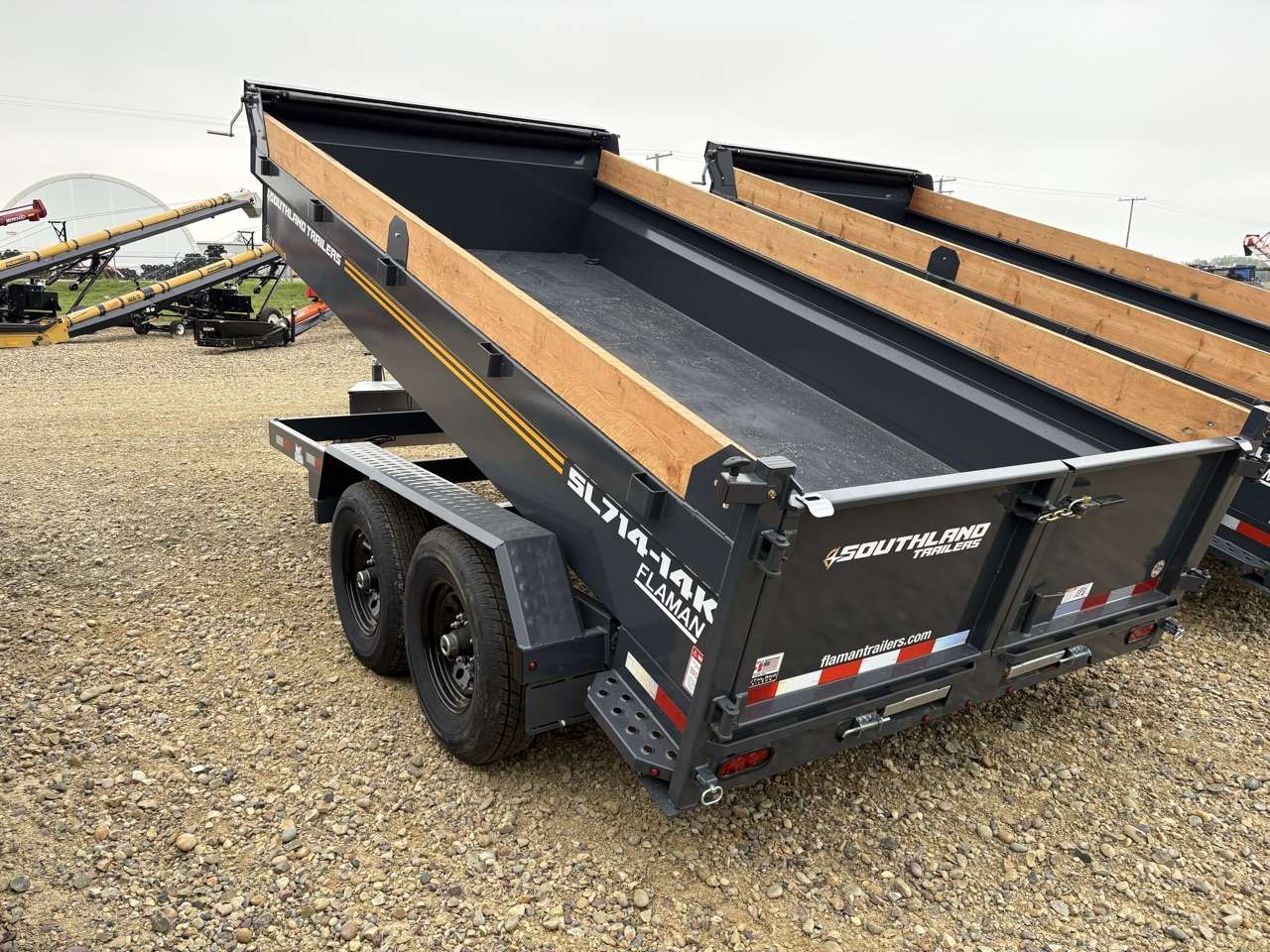 2026 Southland 7' x 14' Dump Tandem 7K Trailer