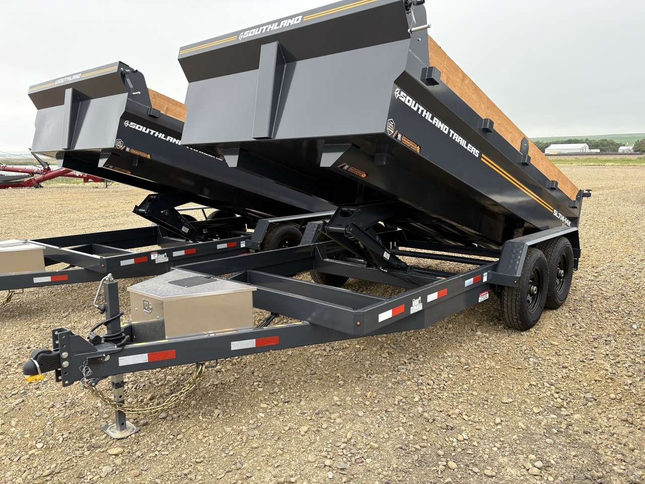 2026 Southland 7' x 14' Dump Tandem 7K Trailer