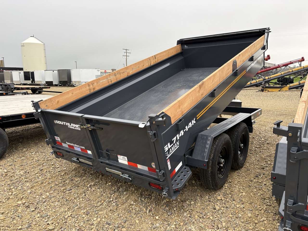 2026 Southland 7' x 14' Dump Tandem 7K Trailer
