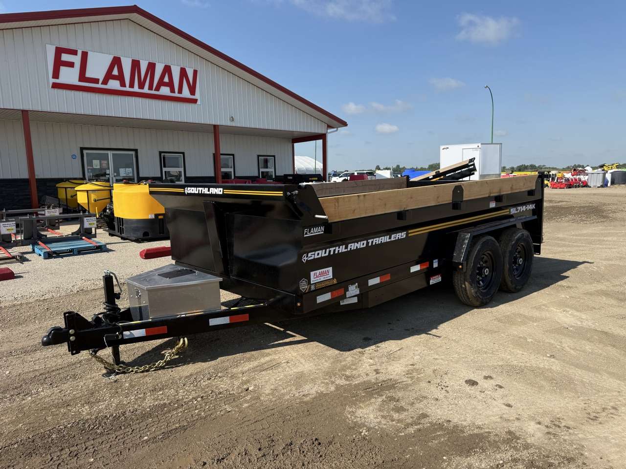 2026 Southland 7' x 14' Dump Tandem 7K Trailer