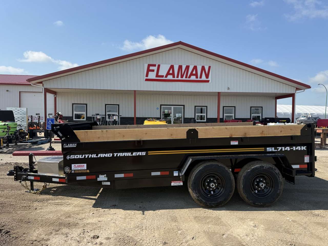 2026 Southland 7' x 14' Dump Tandem 7K Trailer