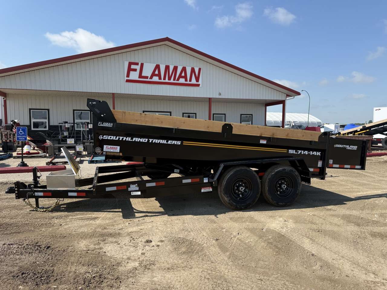 2026 Southland 7' x 14' Dump Tandem 7K Trailer
