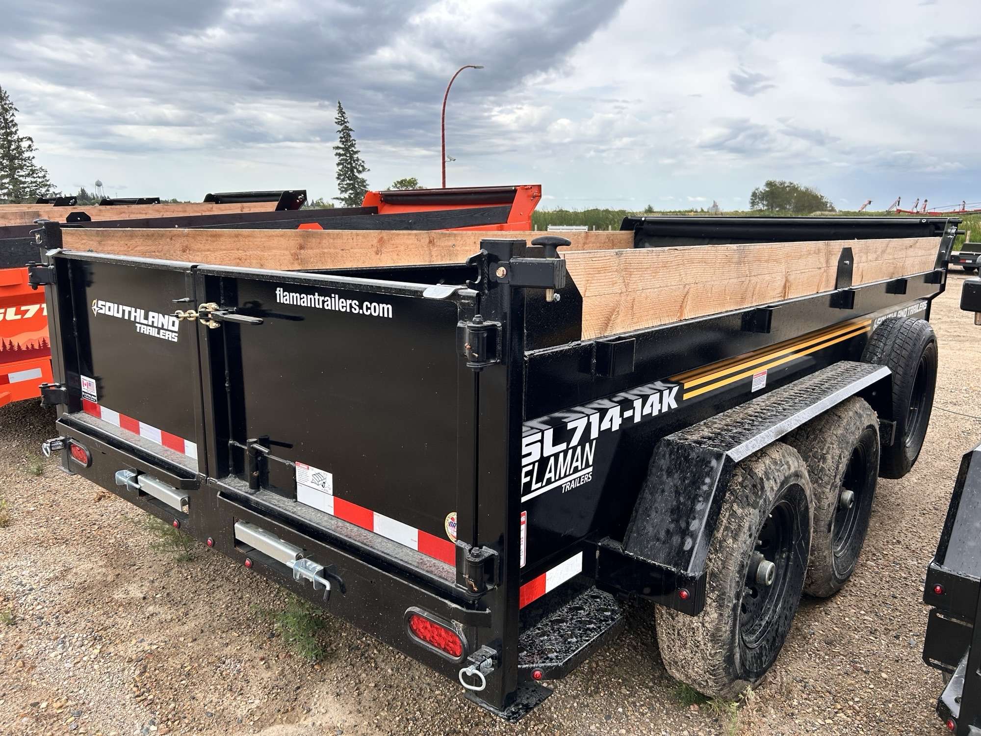 2026 Southland 7' x 14' Dump Tandem 7K Trailer