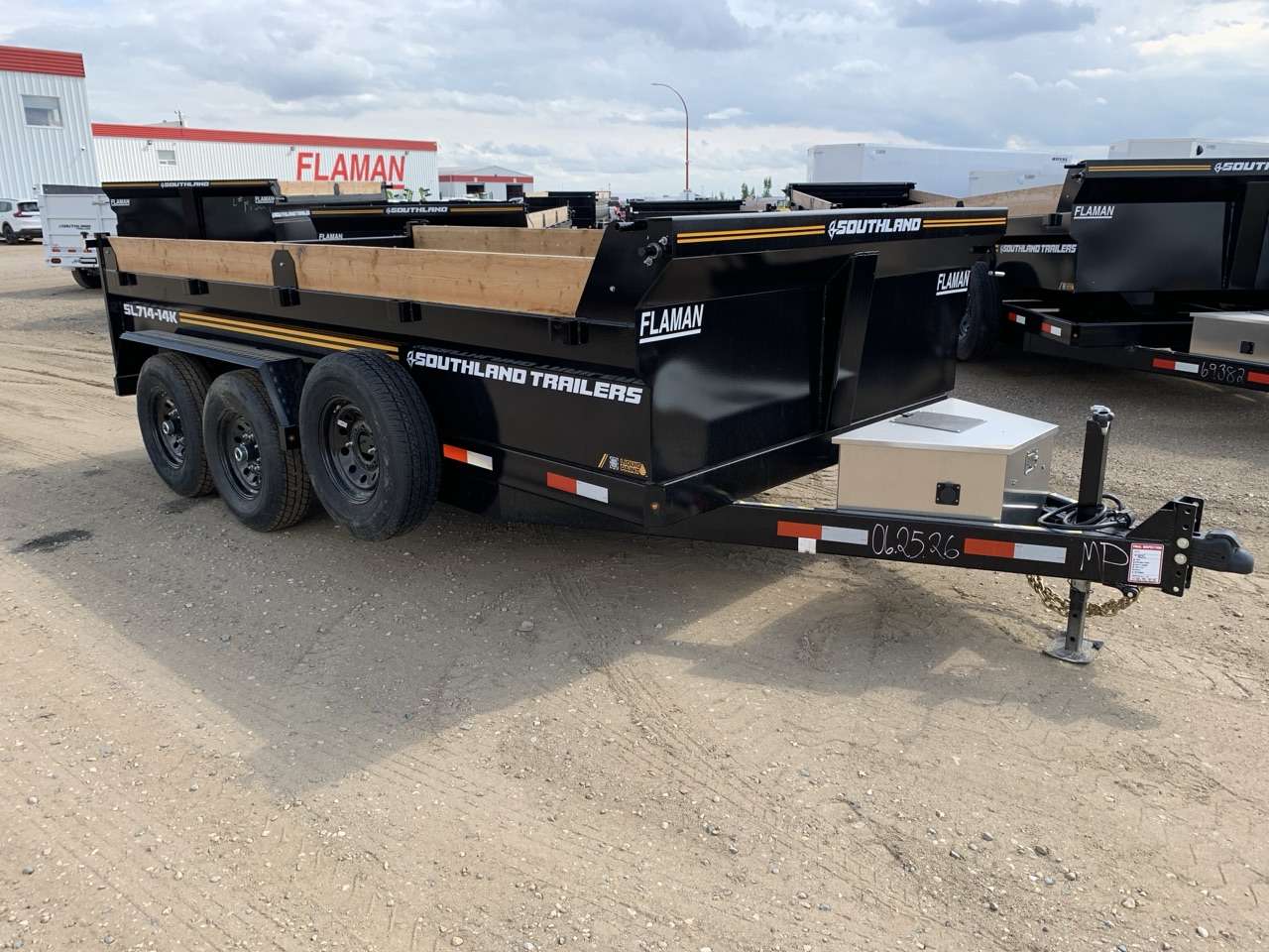 2026 Southland 7' x 14' Dump Tandem 7K Trailer