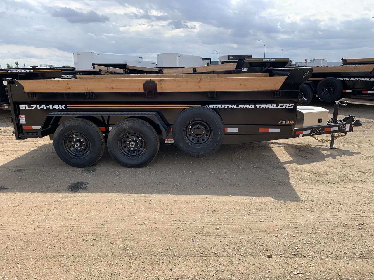 2026 Southland 7' x 14' Dump Tandem 7K Trailer