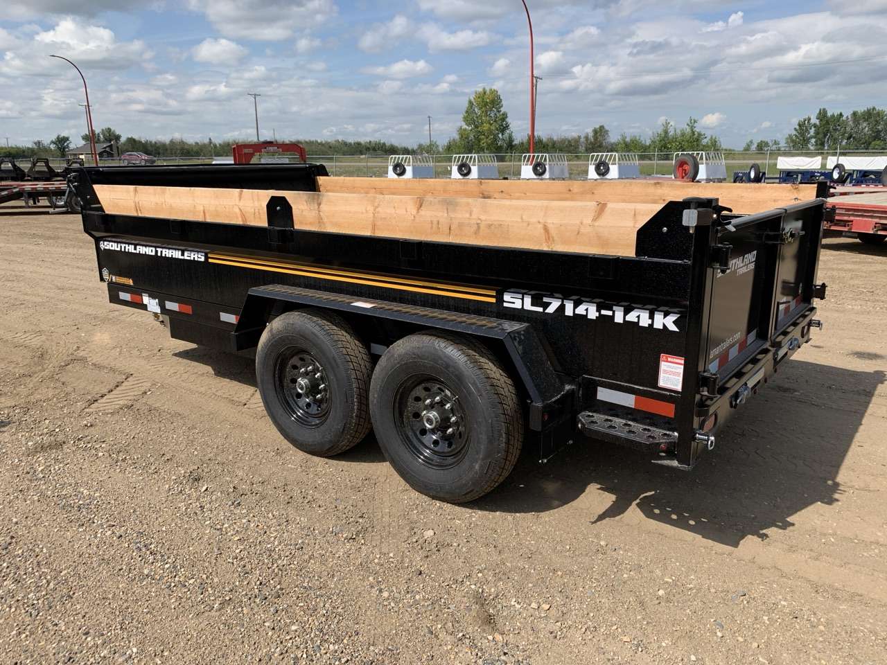 2026 Southland 7' x 14' Dump Tandem 7K Trailer