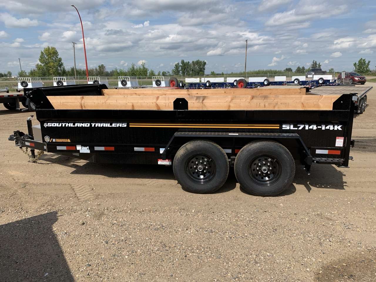2026 Southland 7' x 14' Dump Tandem 7K Trailer