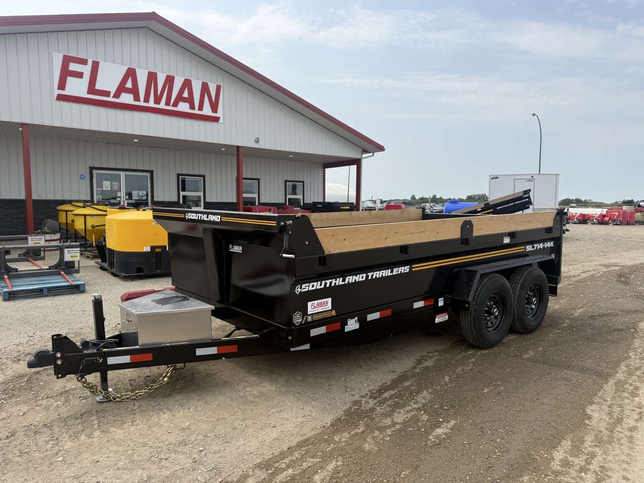 2026 Southland 7' x 14' Dump Tandem 7K Trailer