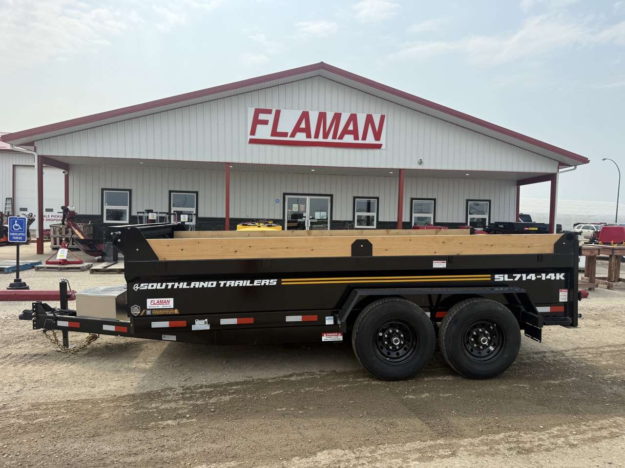 2026 Southland 7' x 14' Dump Tandem 7K Trailer