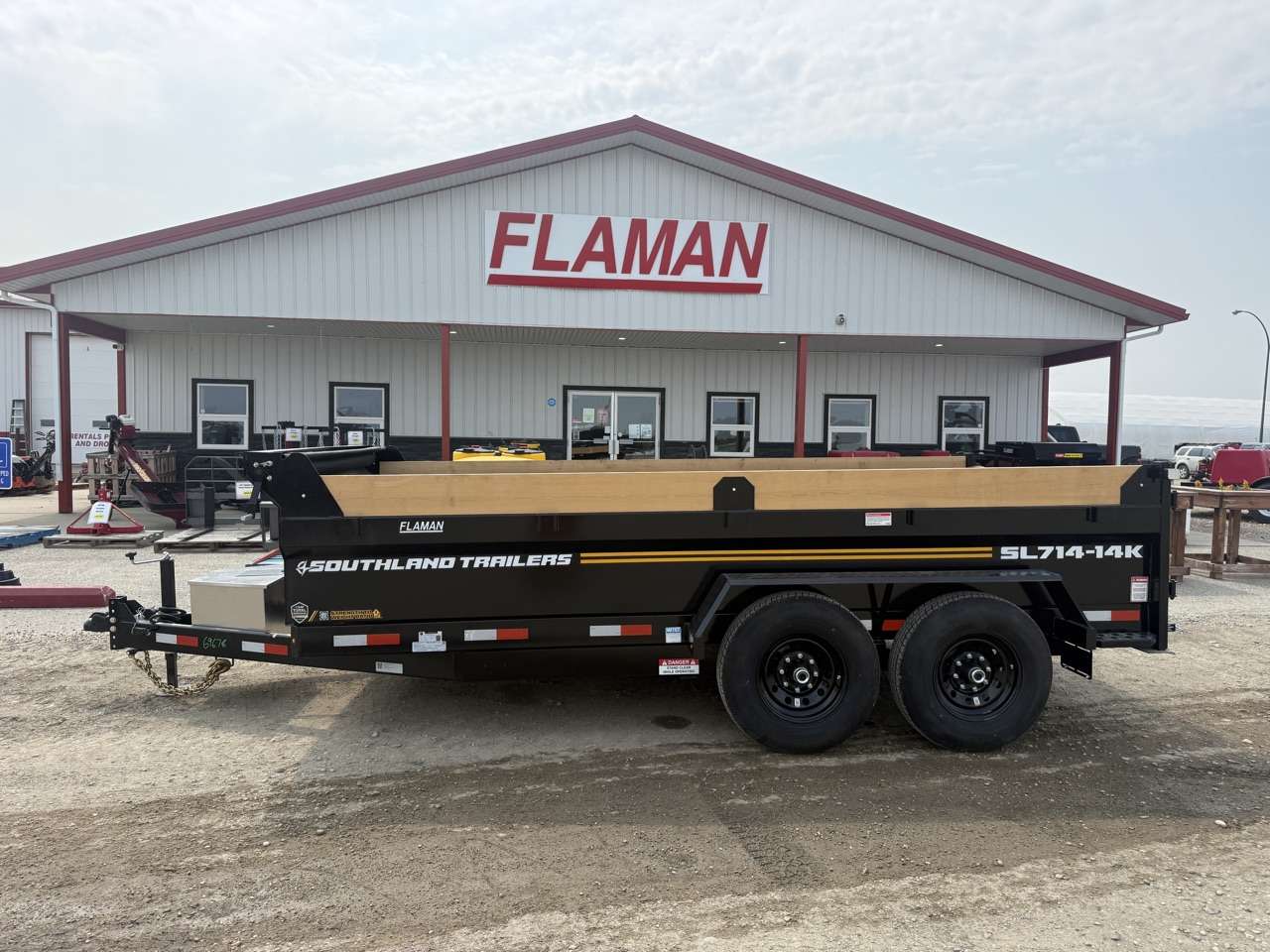 2026 Southland 7' x 14' Dump Tandem 7K Trailer