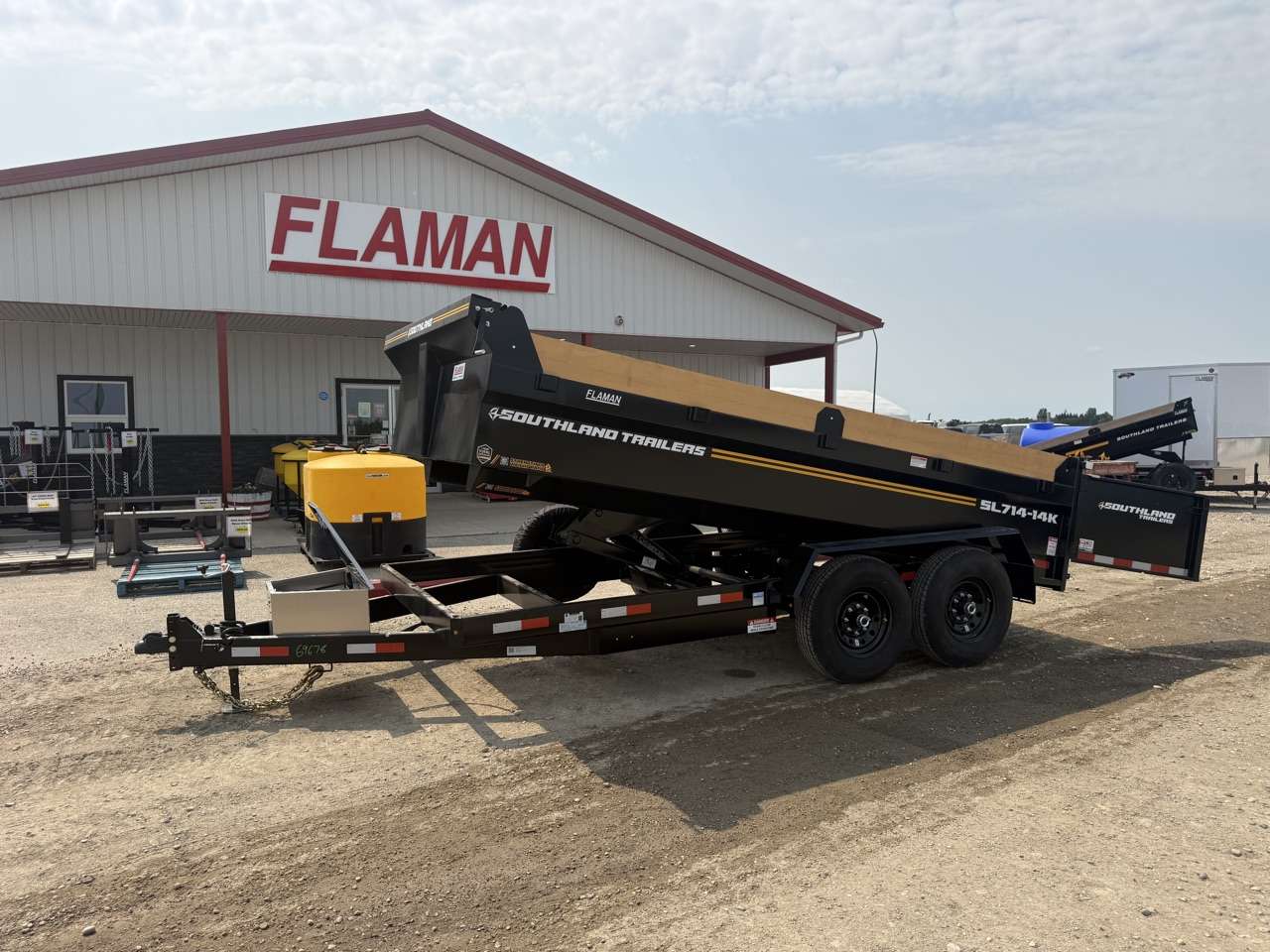 2026 Southland 7' x 14' Dump Tandem 7K Trailer