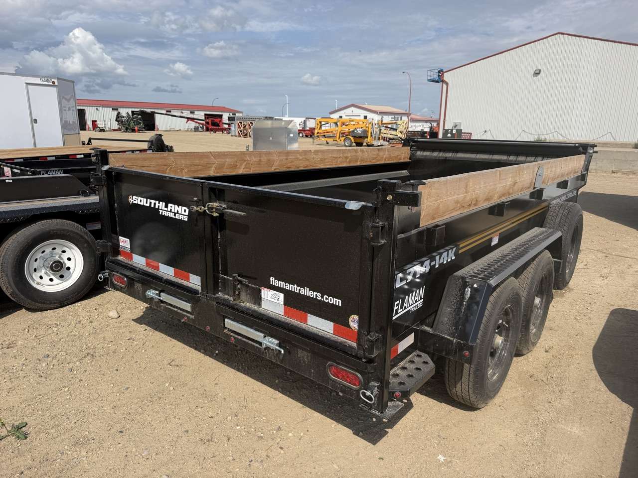 2026 Southland 7' x 14' Dump Tandem 7K Trailer