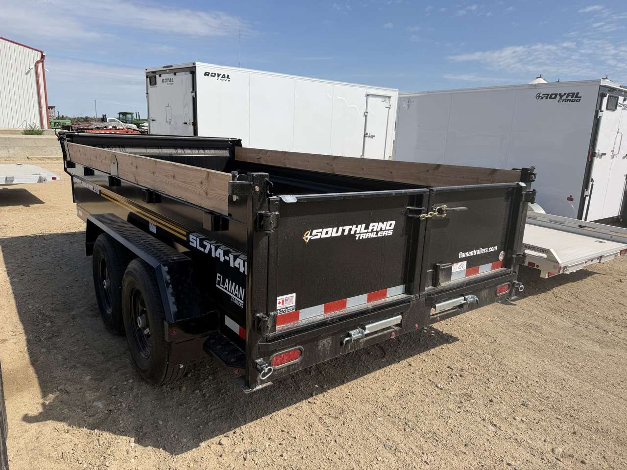 2026 Southland 7' x 14' Dump Tandem 7K Trailer