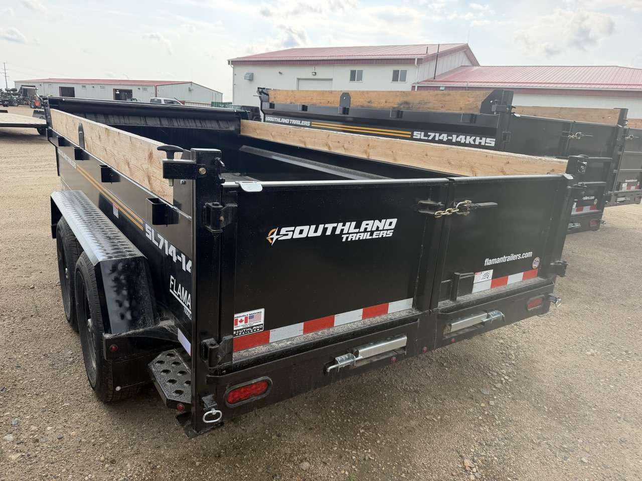 2026 Southland 7' x 14' Dump Tandem 7K Trailer