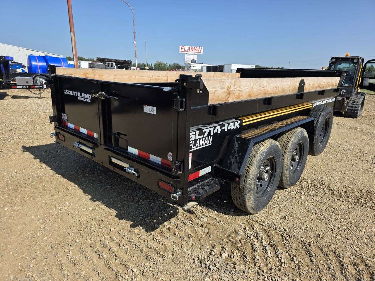 2026 Southland 7' x 14' Dump Tandem 7K Trailer