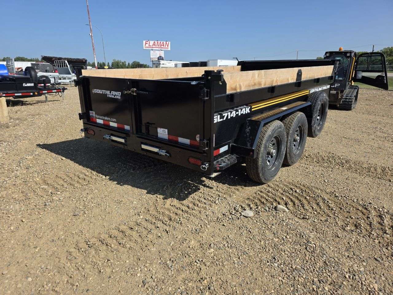 2026 Southland 7' x 14' Dump Tandem 7K Trailer