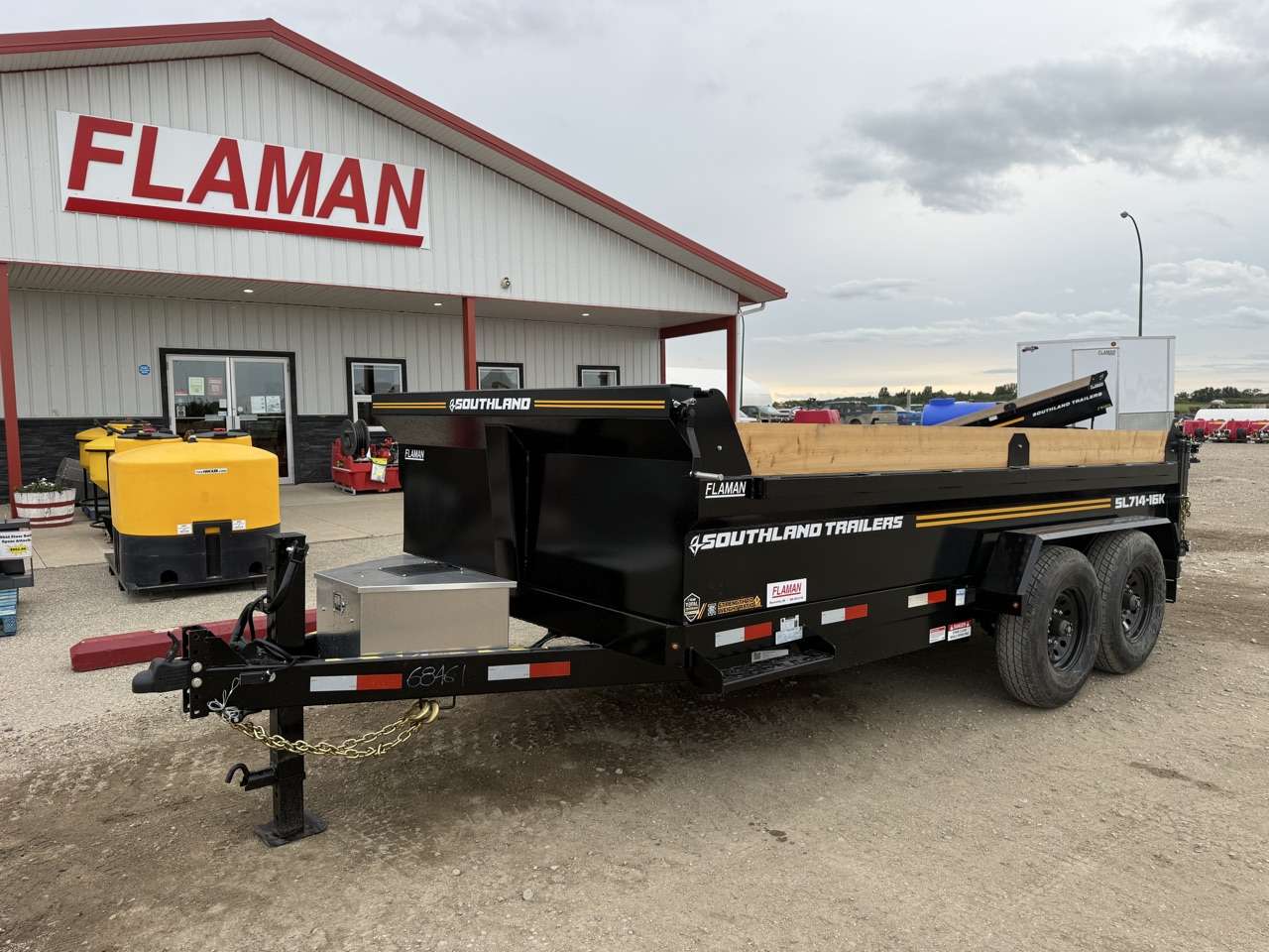 2026 Southland 7' x 14' Dump Tandem 8K Trailer