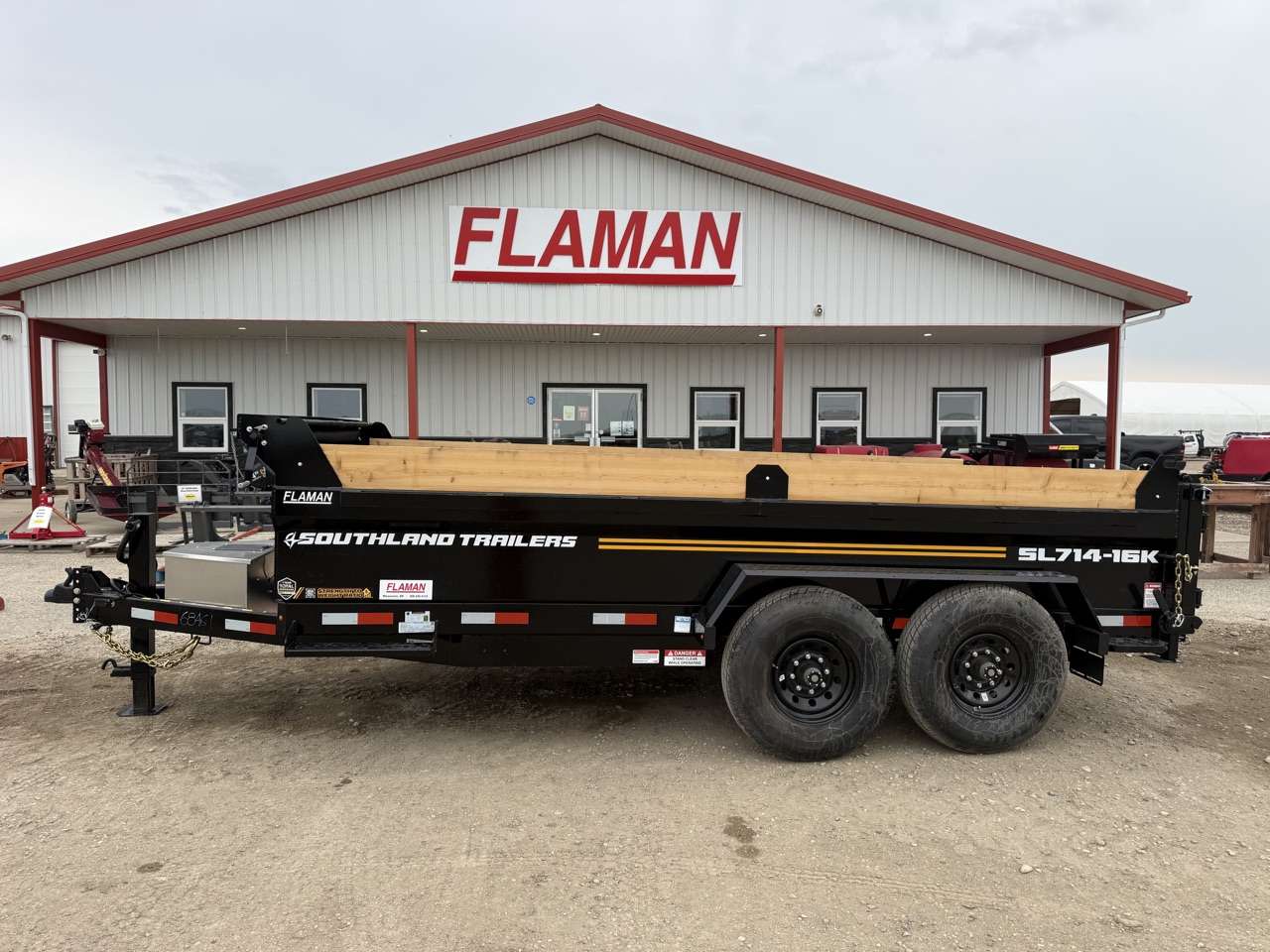 2026 Southland 7' x 14' Dump Tandem 8K Trailer