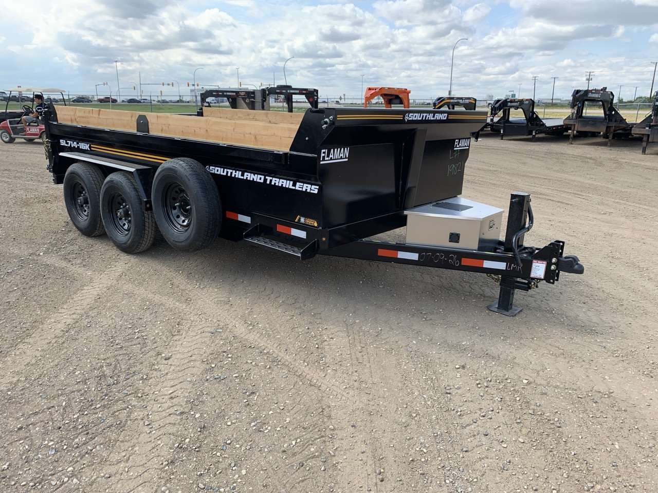 2026 Southland 7' x 14' Dump Tandem 8K Trailer