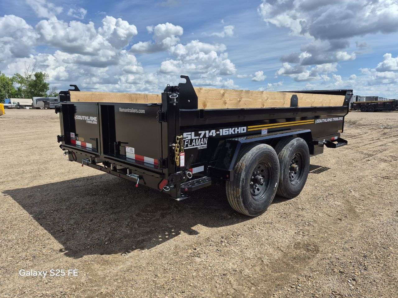 2026 Southland 7' x 14' Heavy Duty Dump Tandem 8K Trailer