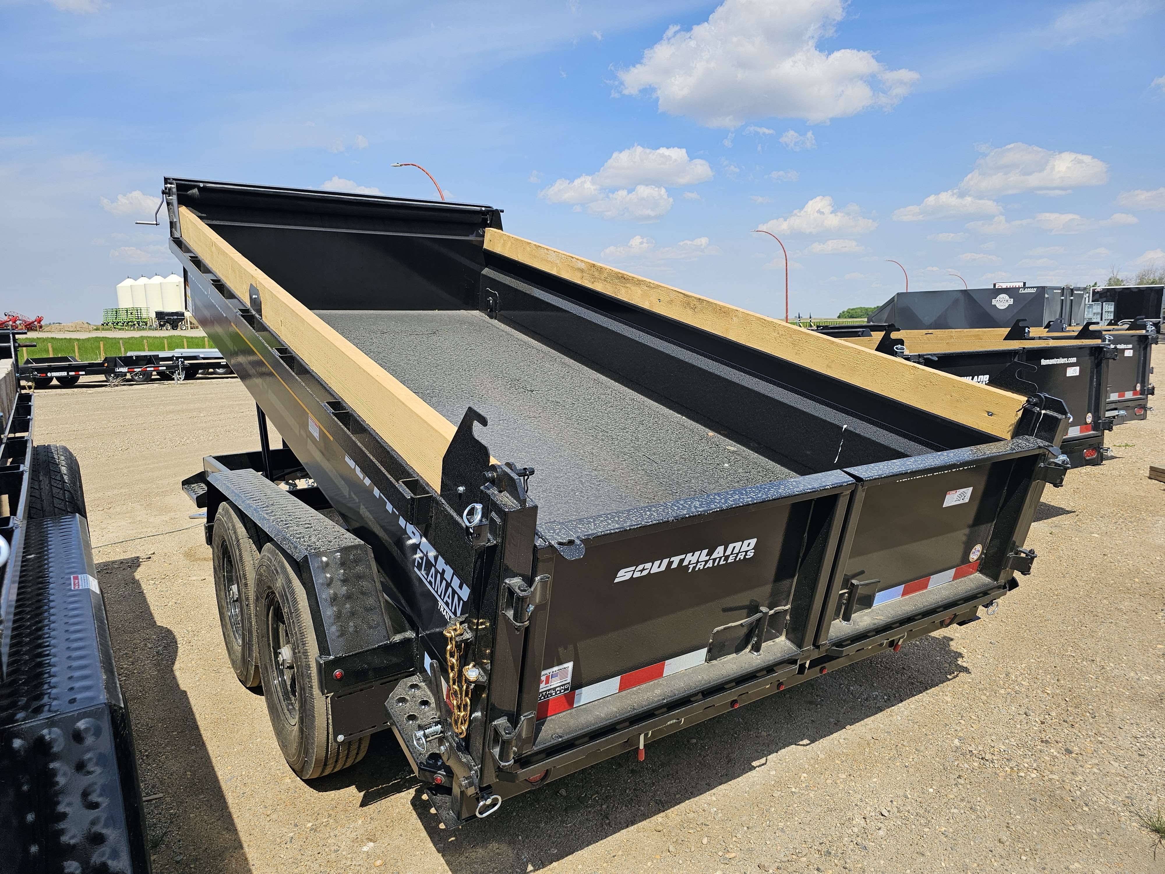 2026 Southland 7' x 14' Heavy Duty Dump Tandem 8K Trailer